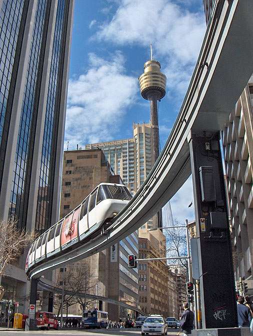 Kolej Monorail puzzle online ze zdjęcia