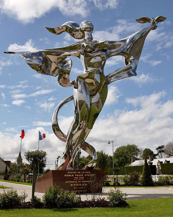 Statua Pokoju we Francji puzzle online ze zdjęcia