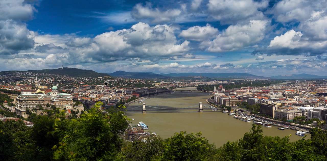 Panorama Budapesztu (Węgry) puzzle online ze zdjęcia