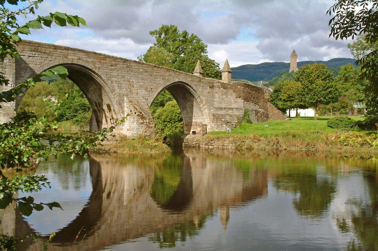 Most pod Stirling (Szkocja) puzzle online ze zdjęcia