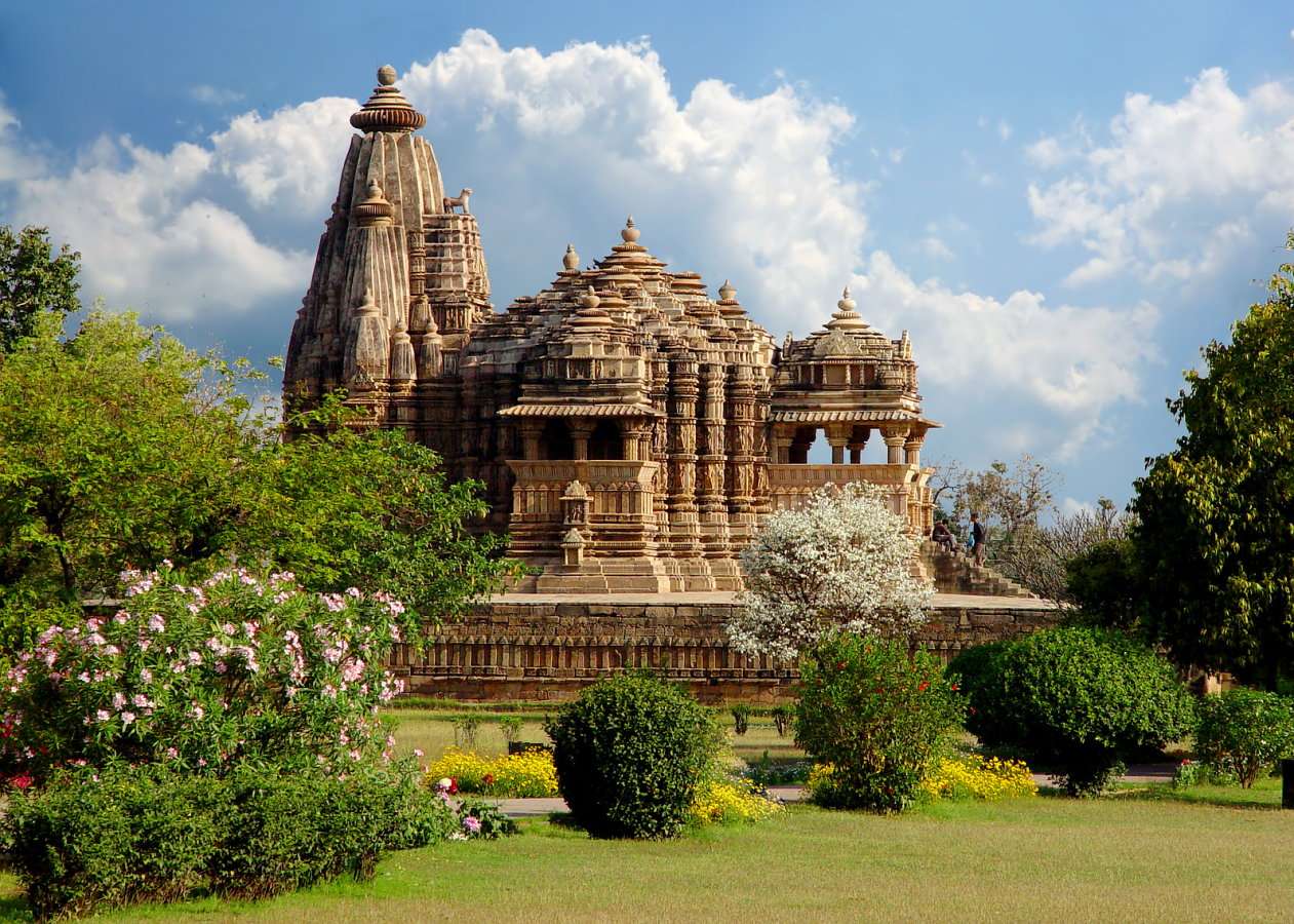 Świątynia w Khadżuraho (Indie) puzzle online ze zdjęcia