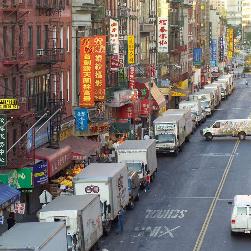 Chinatown w Nowym Jorku (USA) puzzle online ze zdjęcia