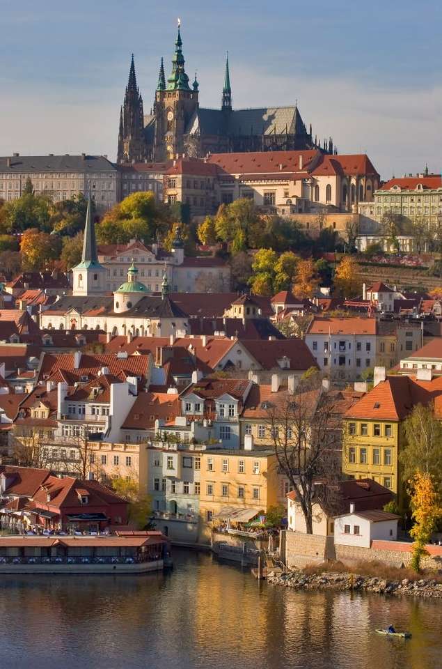 Praga nad Wełtawą (Czechy) puzzle ze zdjęcia