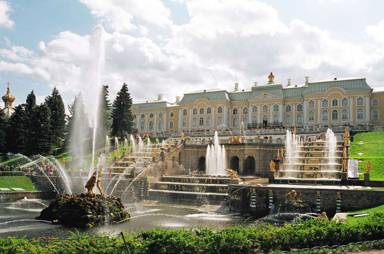 Peterhof - Wielki Pałac (Rosja) puzzle online