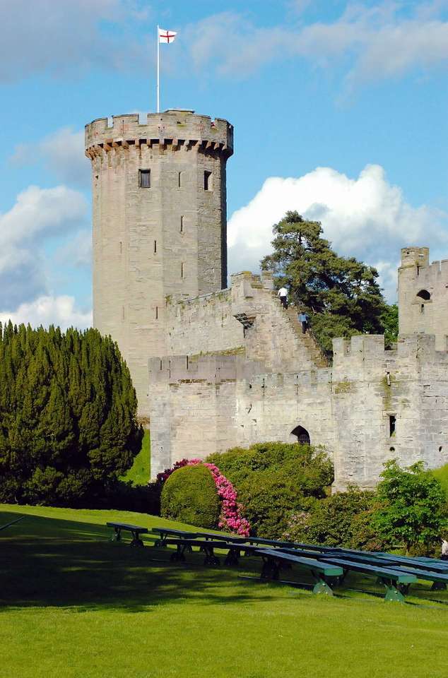 Zamek w Warwick (Wielka Brytania) puzzle
