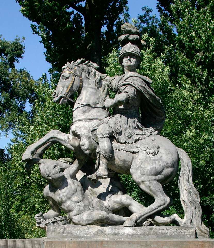 Pomnik Jana III Sobieskiego puzzle ze zdjęcia