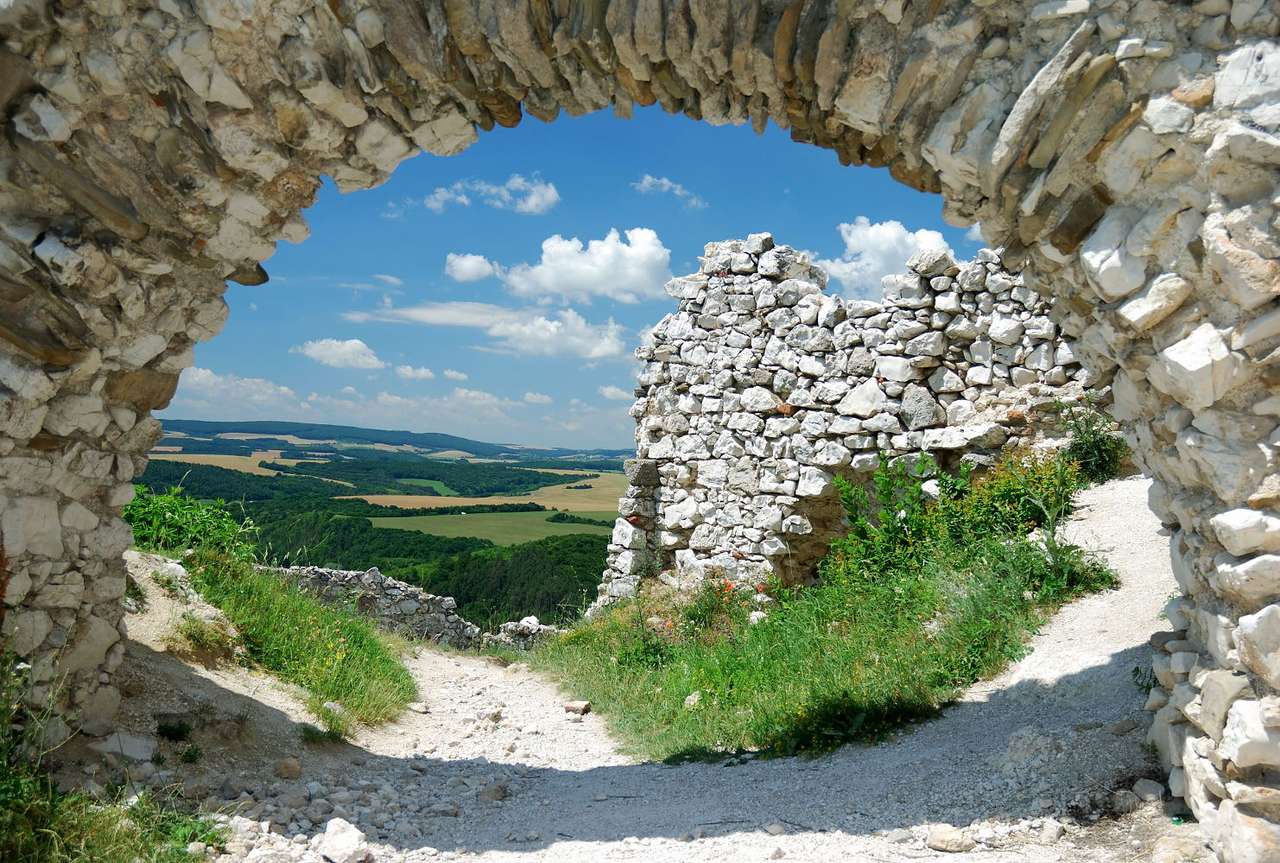 Zamek w Czachticach (Słowacja) puzzle