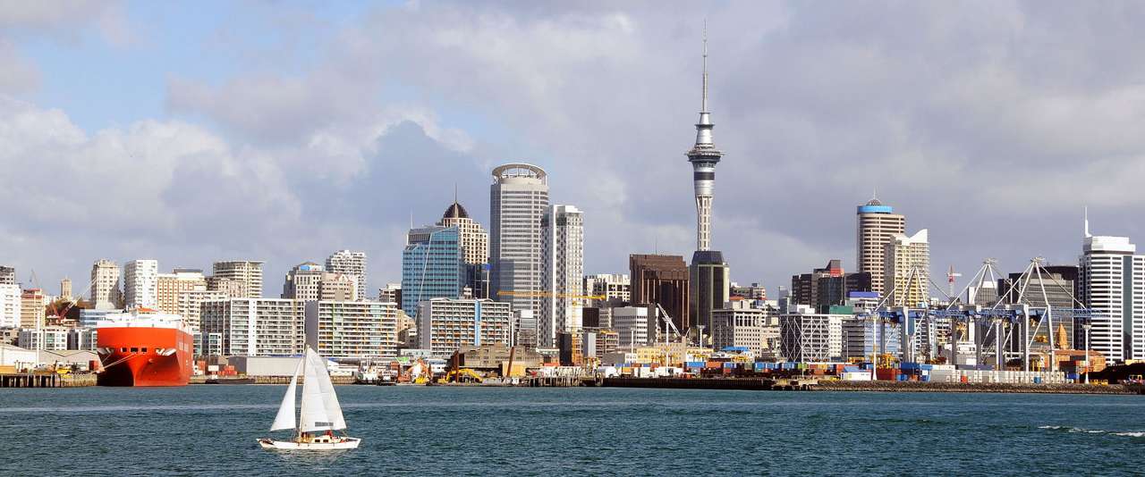 Panorama Auckland (Nowa Zelandia) puzzle