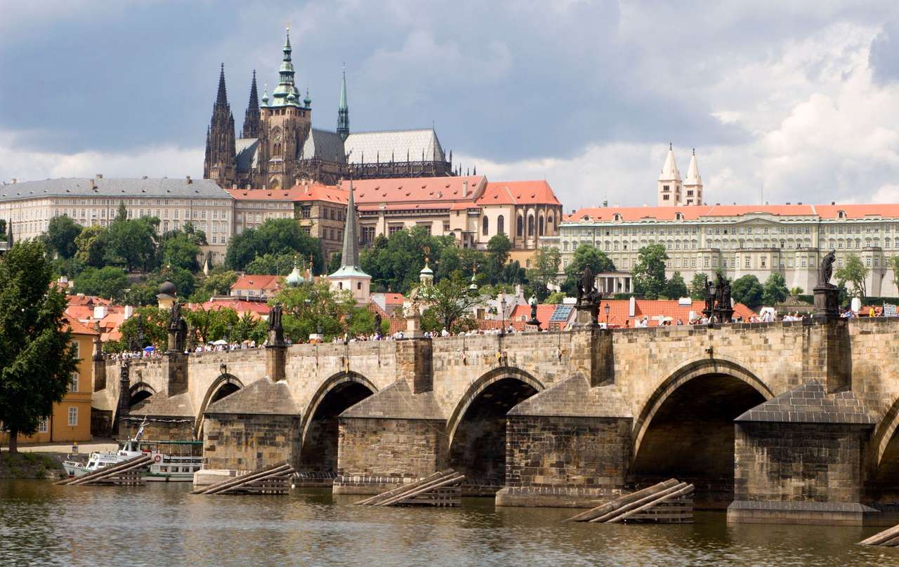 Most Karola w Pradze (Czechy) puzzle online