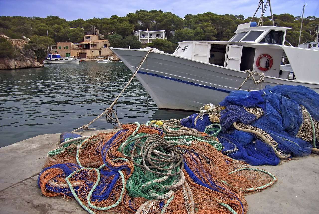 Kuter rybacki na Majorce (Hiszpania) puzzle online