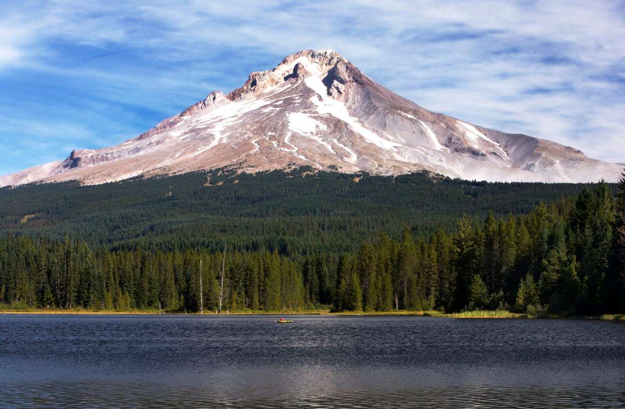 Góra Hood w stanie Oregon (USA) puzzle ze zdjęcia