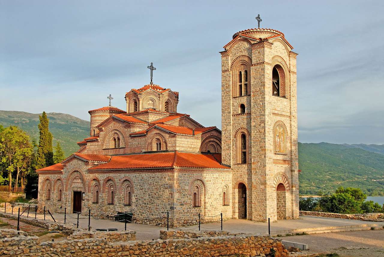 Kościół św. Klemensa w Ochrydzie (Macedonia) puzzle ze zdjęcia