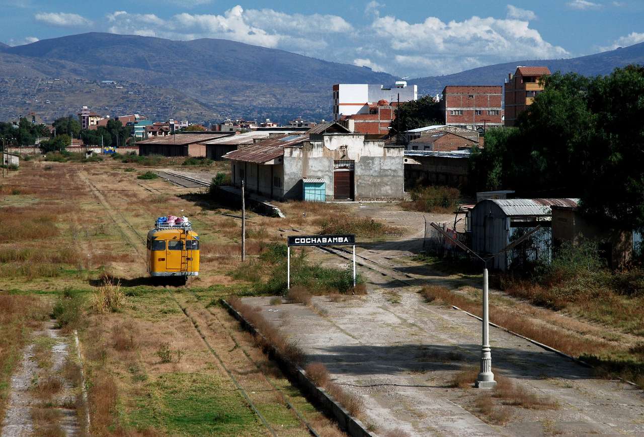 Stacja kolejowa Cochabamba (Boliwia) puzzle