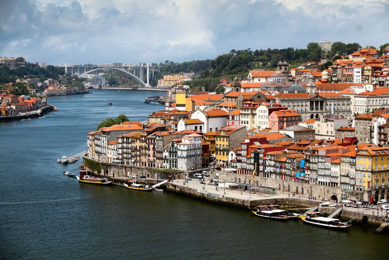 Panorama Porto (Portugalia) puzzle ze zdjęcia