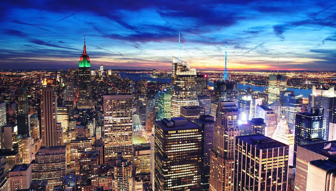 Panorama Manhattanu (USA) puzzle online
