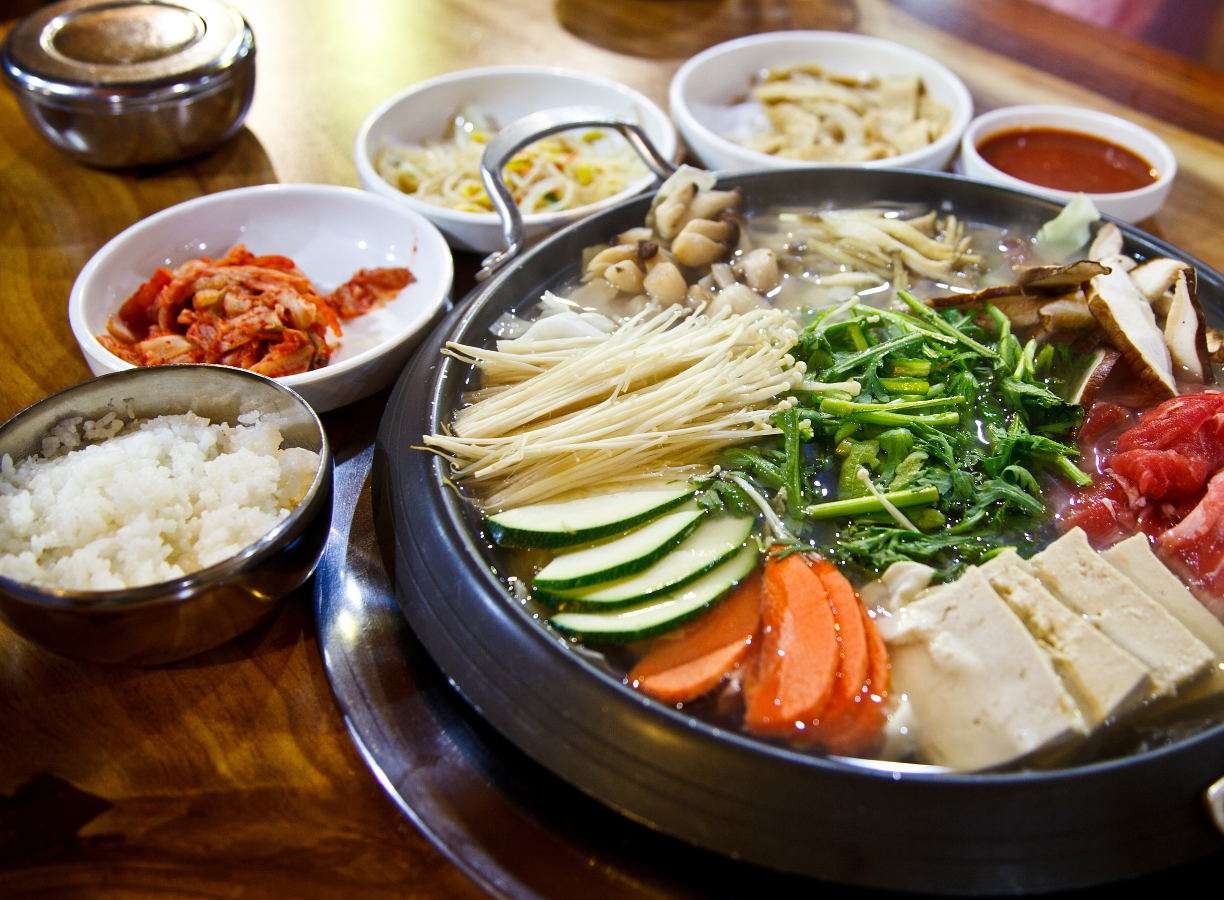 Kuchnia koreańska puzzle online