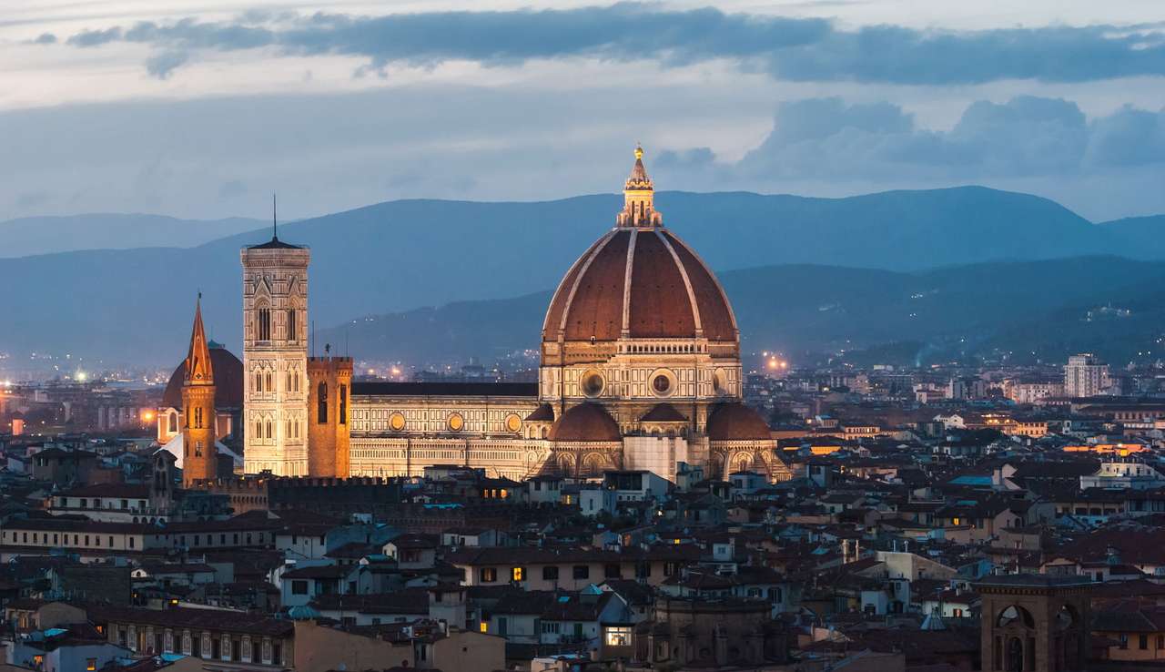 Katedra we Florencji (Włochy) puzzle ze zdjęcia