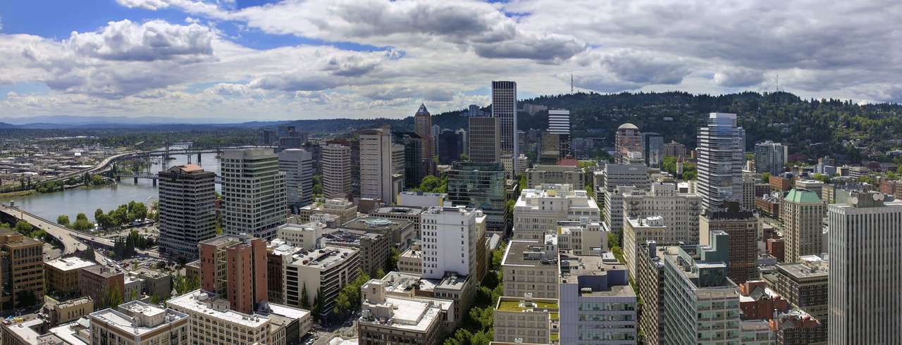 Panorama Portland (USA) puzzle online