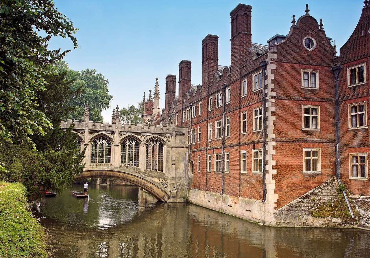 Uniwersytet Cambridge (Wielka Brytania) puzzle ze zdjęcia