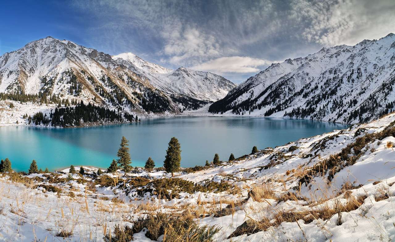 Wielkie Jezioro Ałmatyjskie (Kazachstan) puzzle online