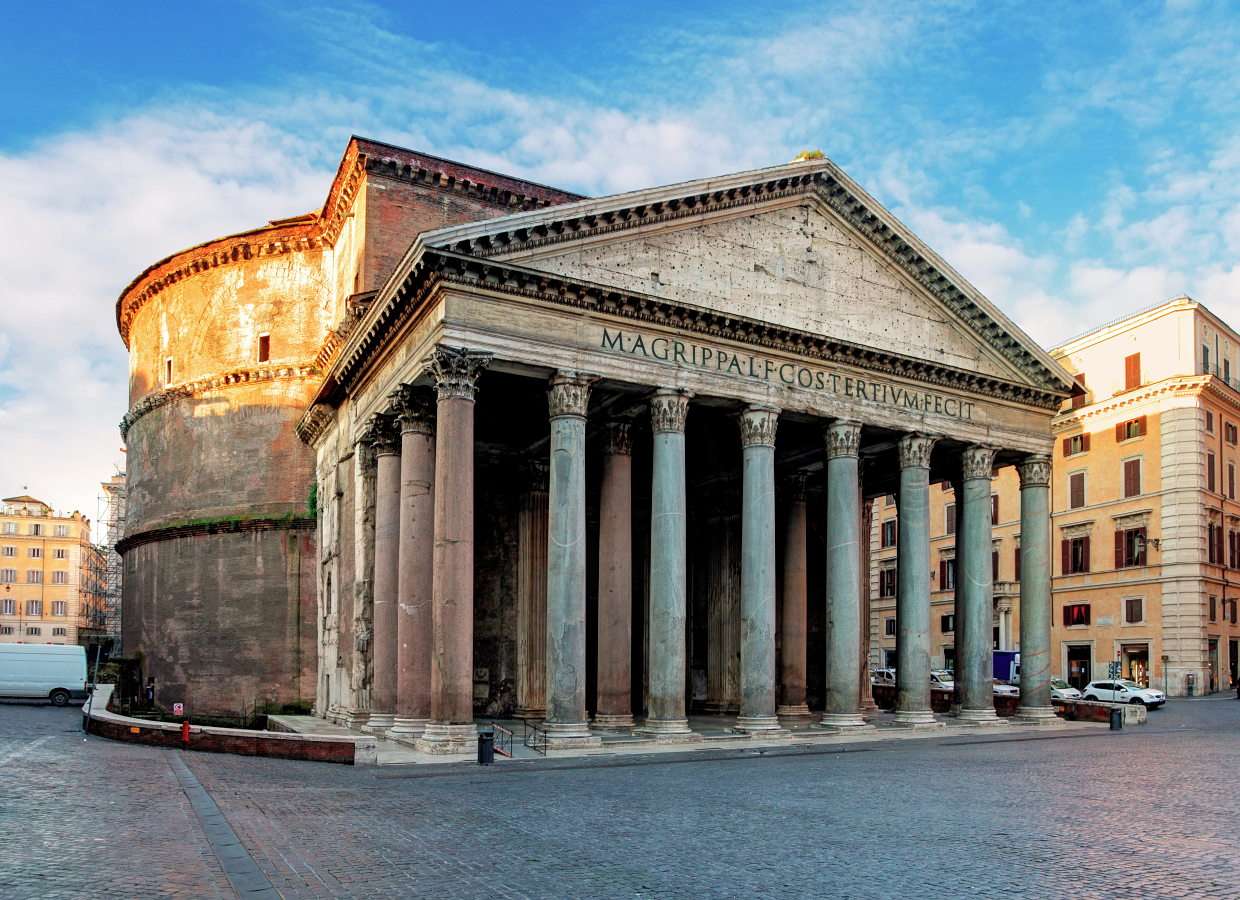 Panteon w Rzymie (Włochy) puzzle online ze zdjęcia