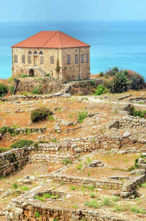 Starożytne miasto Byblos (Liban) puzzle ze zdjęcia