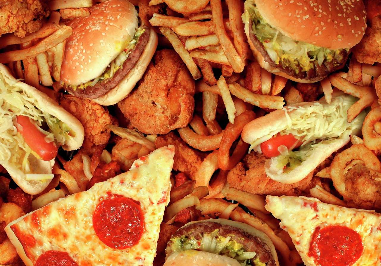 Popularne fast foody puzzle online ze zdjęcia