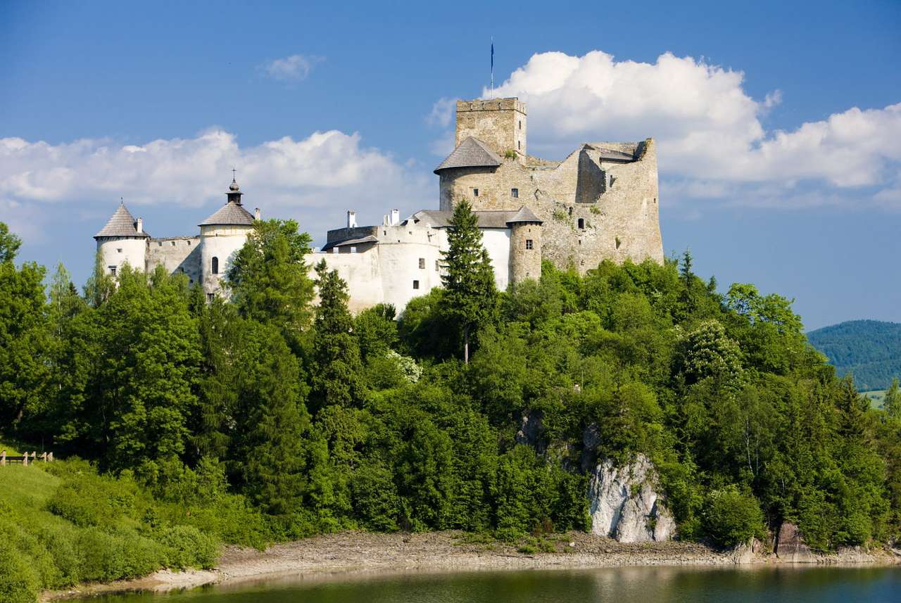 Zamek Dunajec w Niedzicy (Polska) puzzle ze zdjęcia