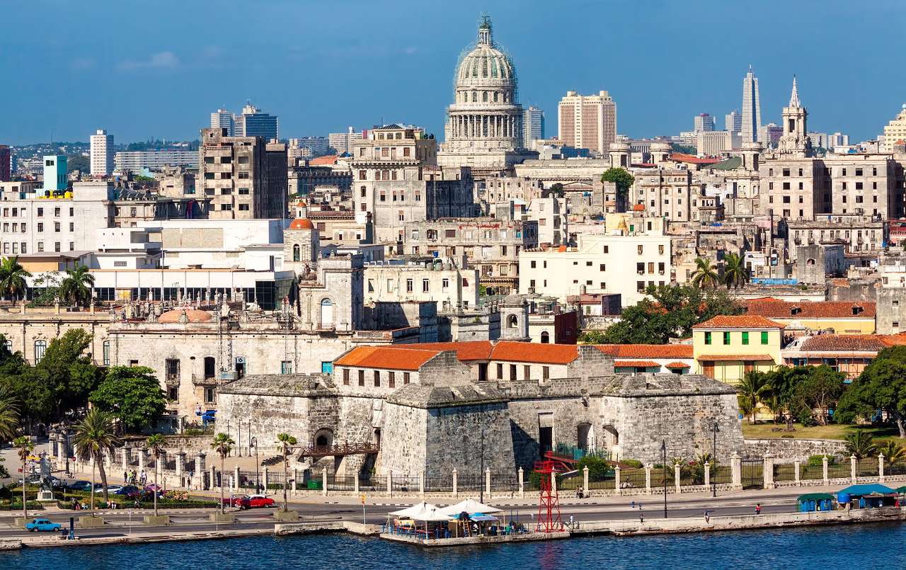 Panorama Hawany (Kuba) puzzle online ze zdjęcia