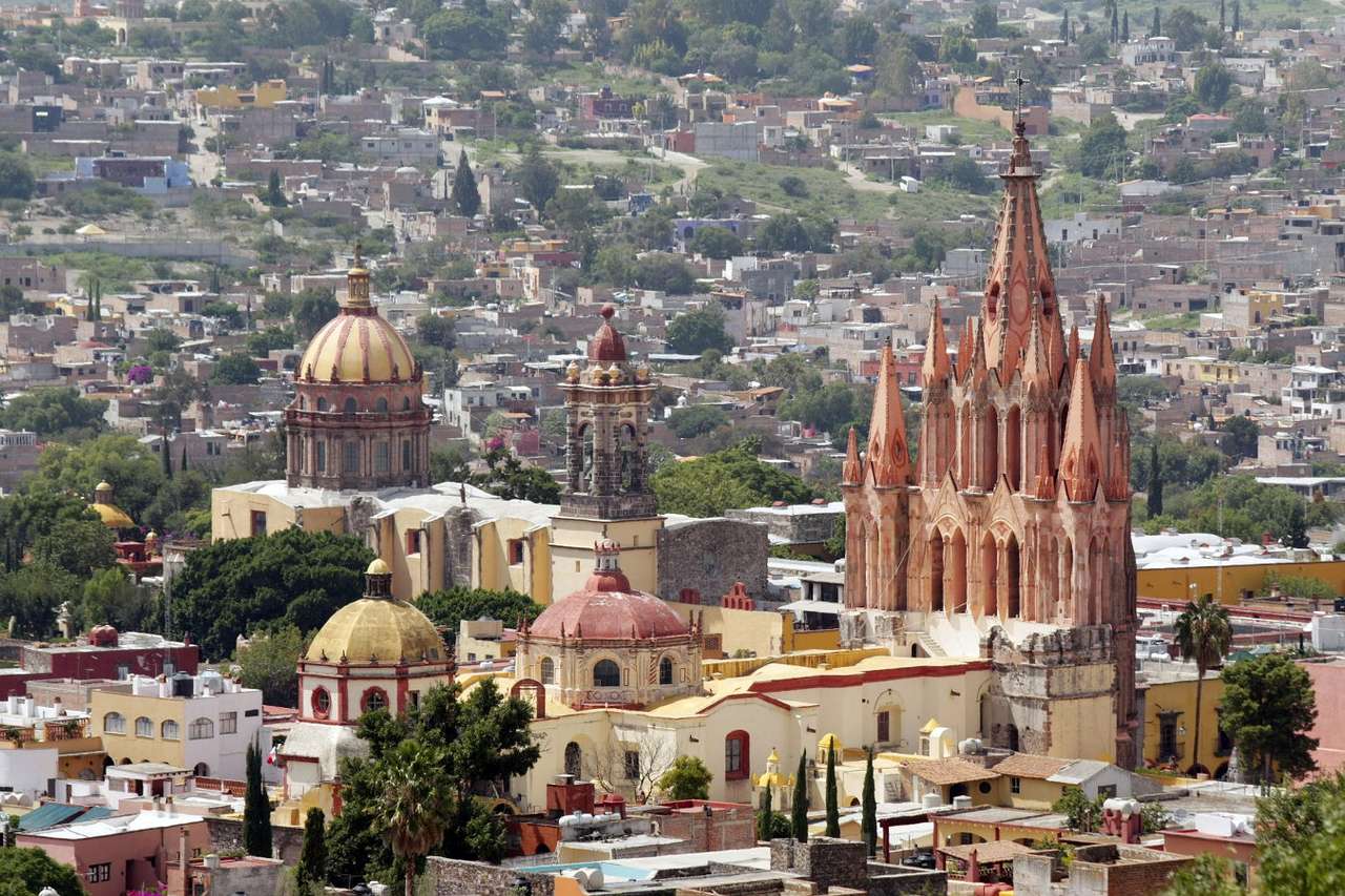 Miasto San Miguel de Allende (Meksyk) puzzle ze zdjęcia