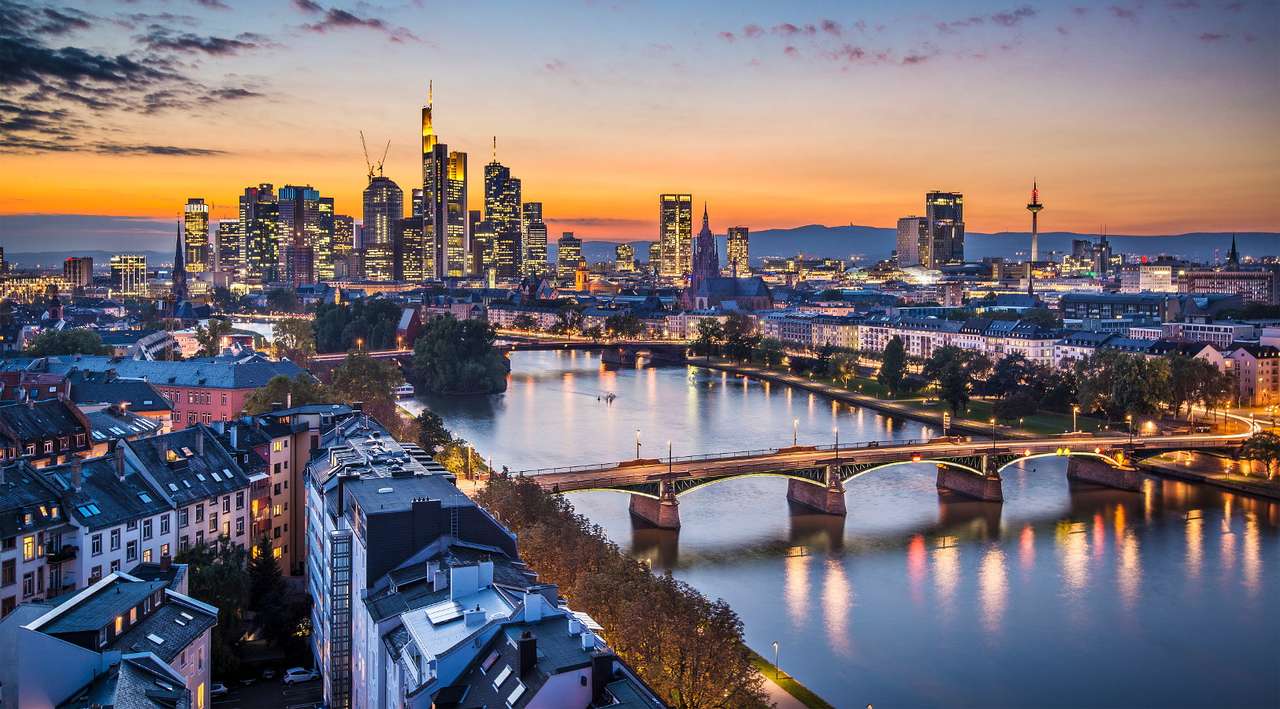 Frankfurt nad Menem (Niemcy) puzzle online ze zdjęcia