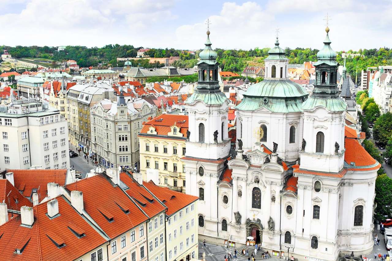 Kościół św. Mikołaja na Starym Mieście w Pradze (Czechy) puzzle