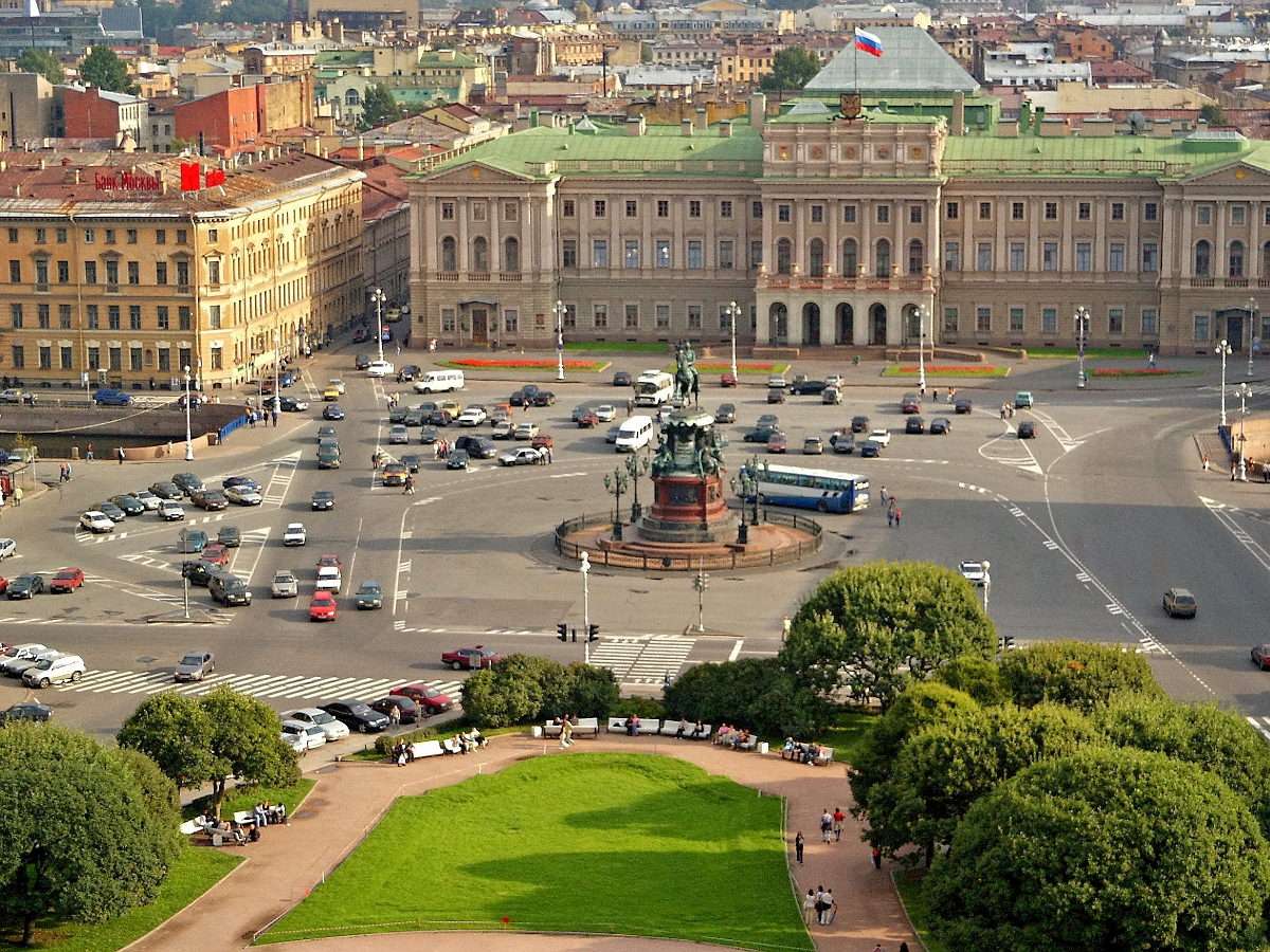 Pałac Maryjski w Petersburgu (Rosja) puzzle online