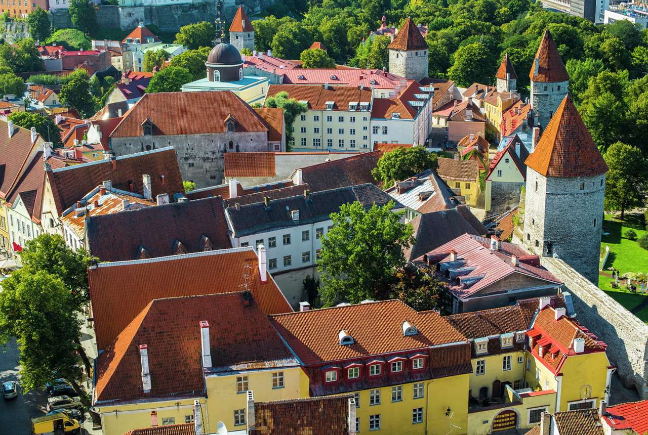 Stare Miasto w Tallinie (Estonia) puzzle online