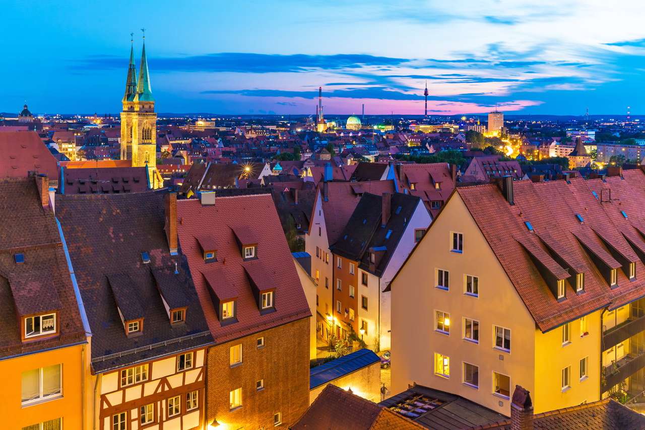Stare Miasto w Norymberdze (Niemcy) puzzle online ze zdjęcia