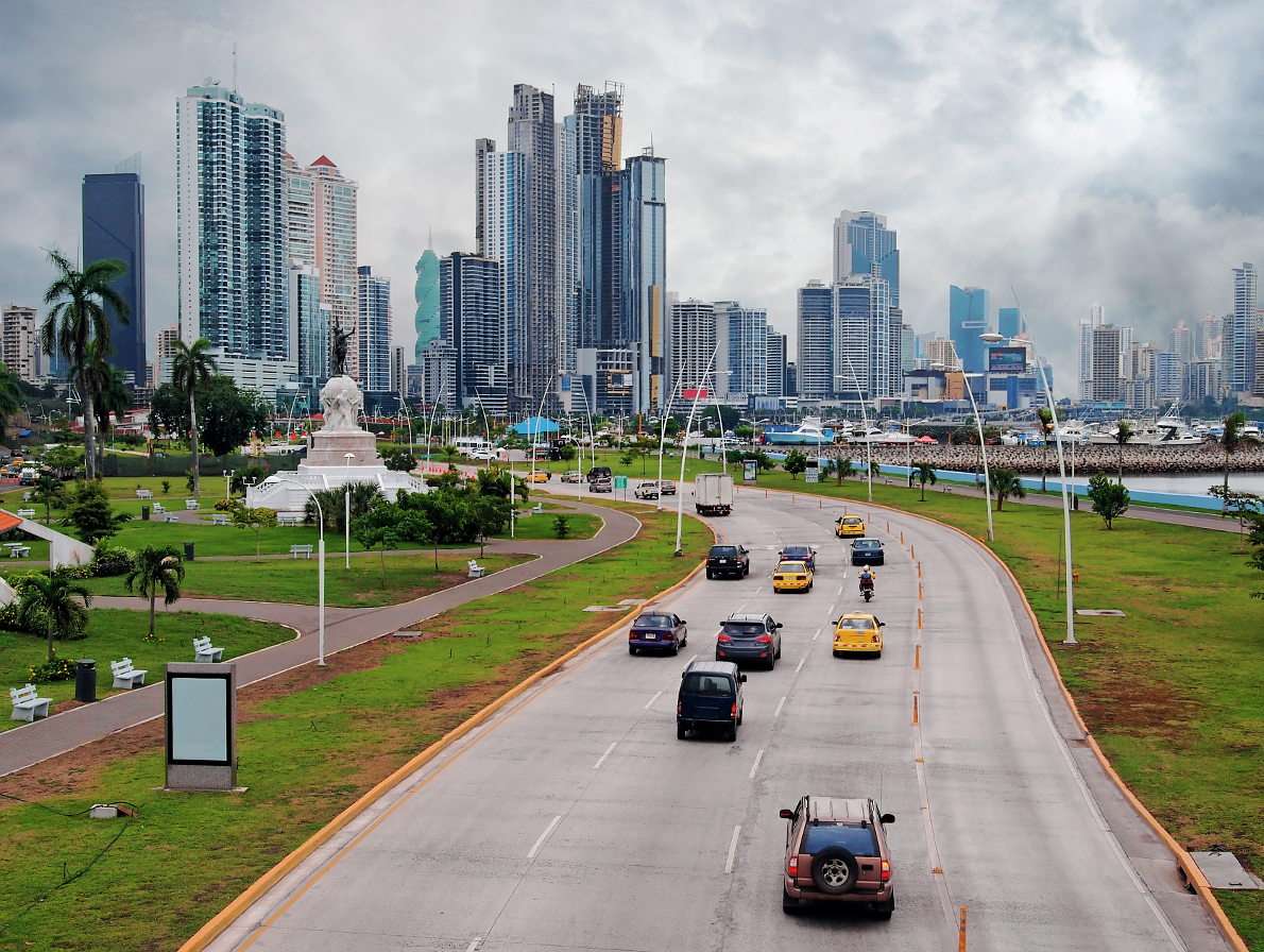 Centrum Panamy (Panama) puzzle online ze zdjęcia