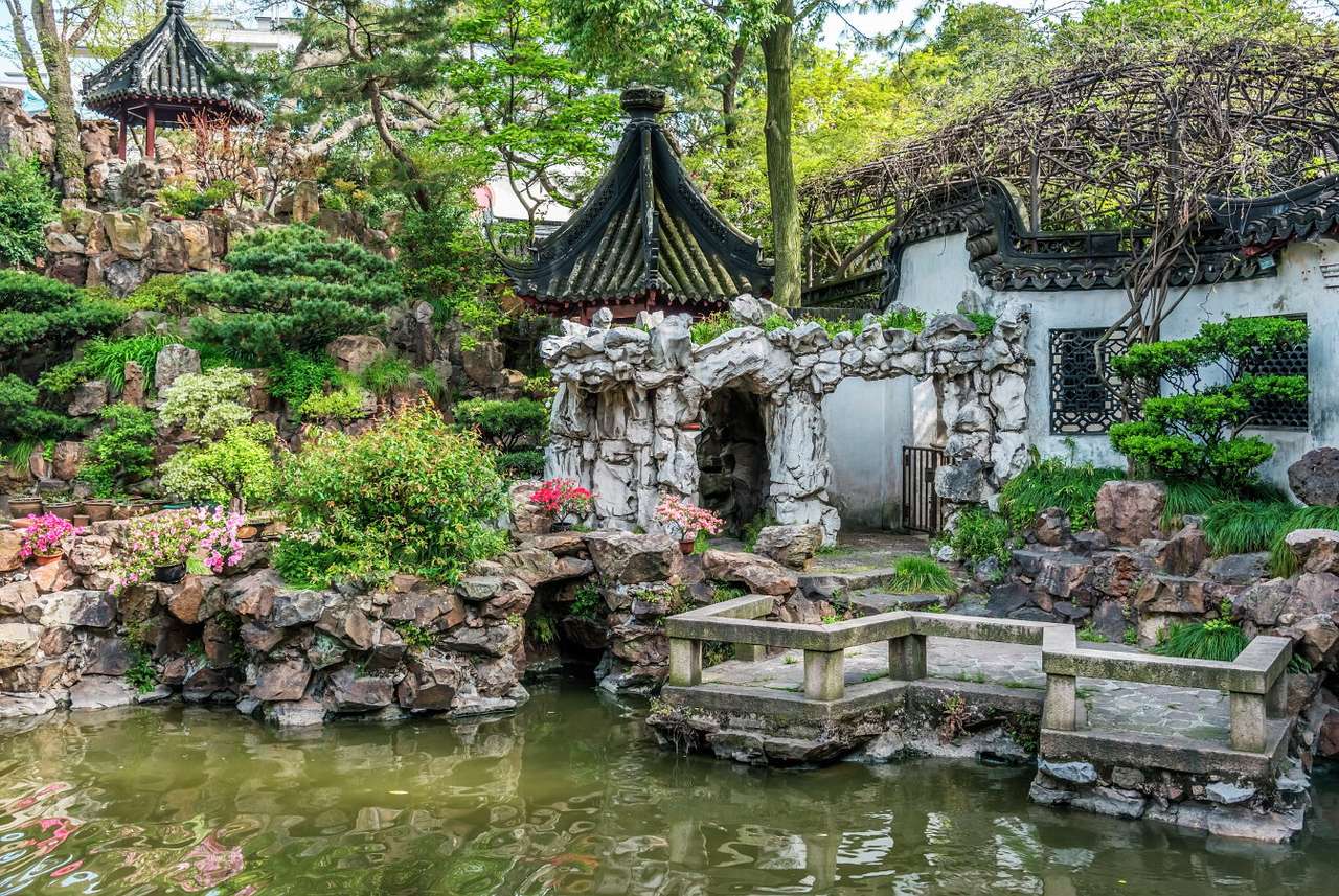 Ogród Yuyuan w Szanghaju (Chiny) puzzle online