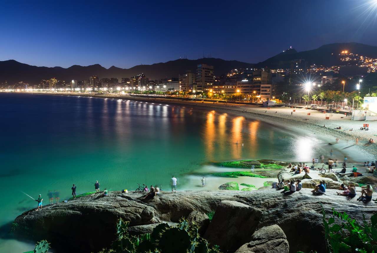 Plaża Ipanema w Rio de Janeiro (Brazylia) puzzle online