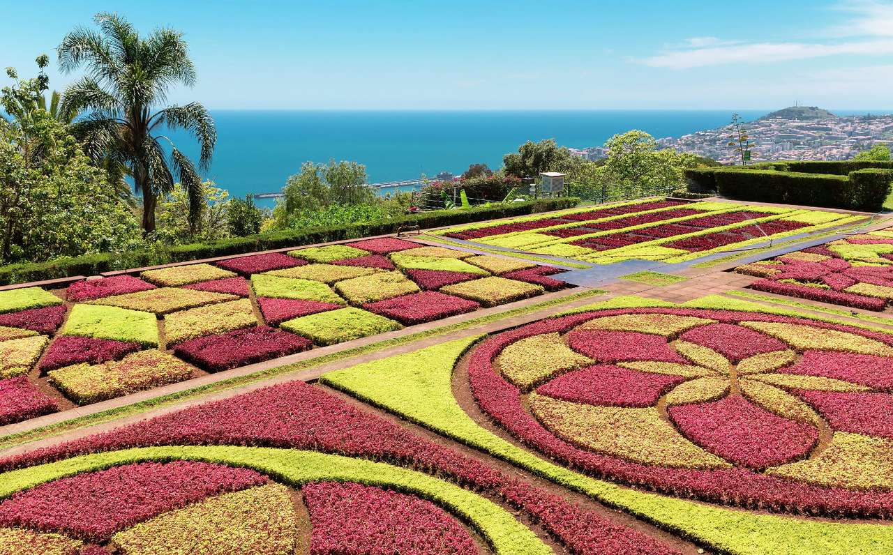 Ogród botaniczny z Funchal na Maderze (Portugalia) puzzle
