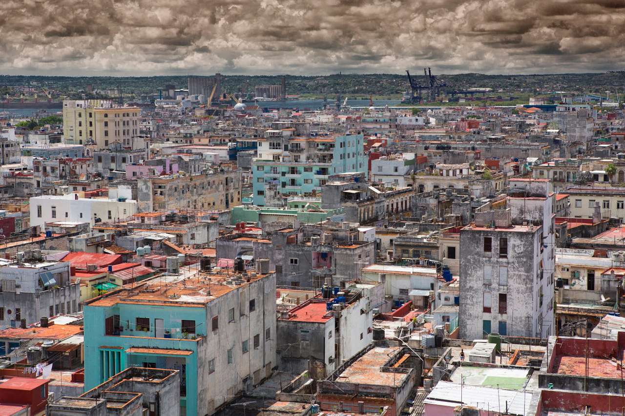 Uboga dzielnica Hawany (Kuba) puzzle online ze zdjęcia