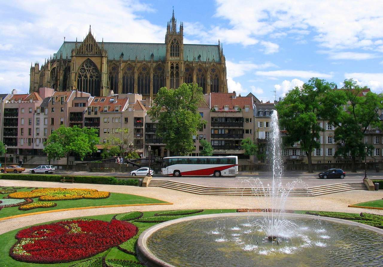 Katedra św. Szczepana w Metzu (Francja) puzzle online