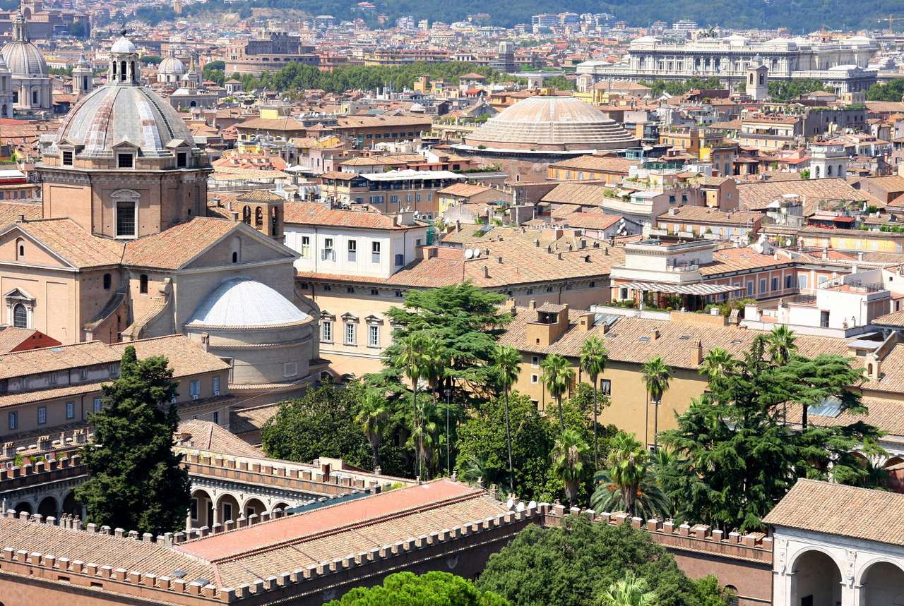 Panorama Rzymu (Włochy) puzzle online