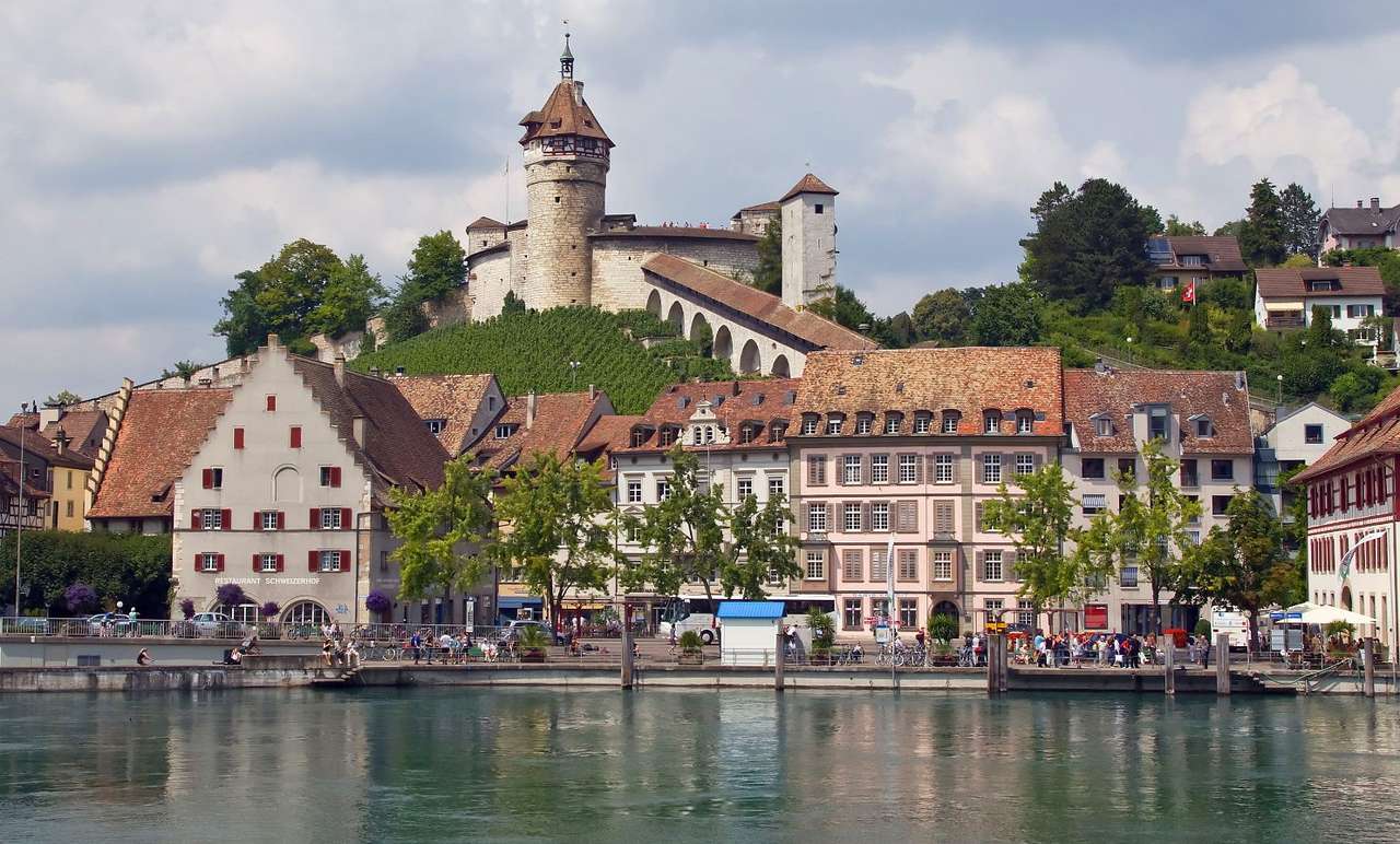 Miasto Szafuza (Szwajcaria) puzzle online ze zdjęcia