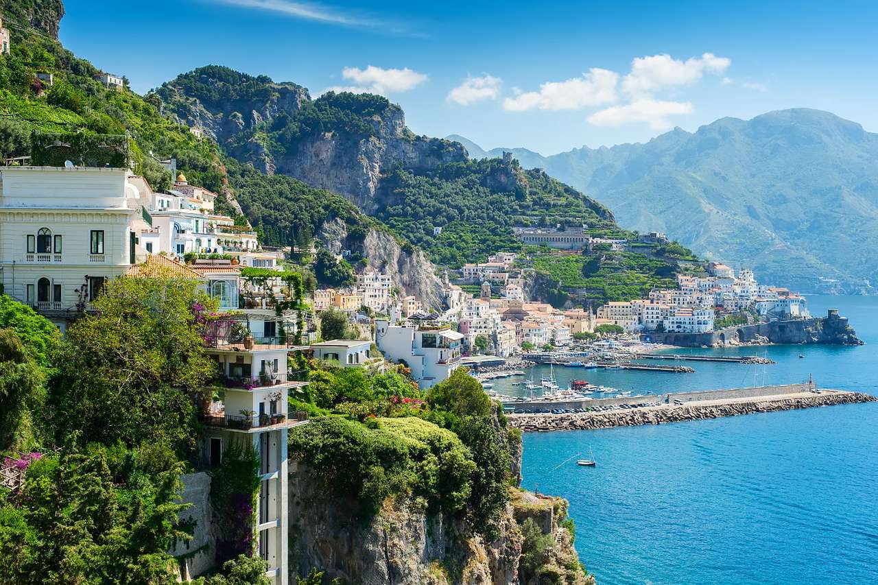 Wybrzeże Amalfi (Włochy) puzzle online