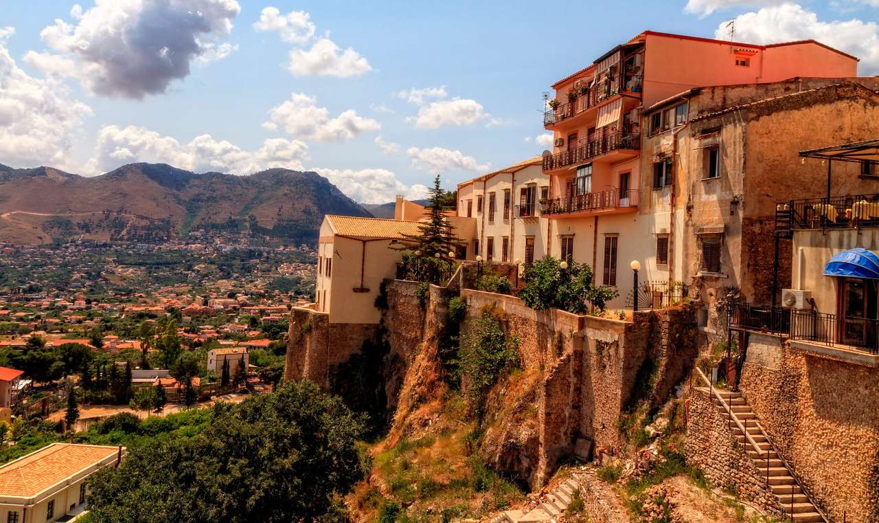 Słoneczne Palermo (Włochy) puzzle online ze zdjęcia