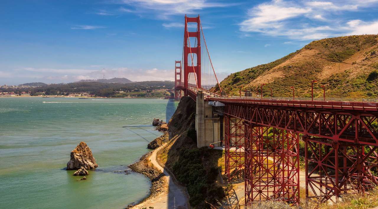 Most Golden Gate (USA) puzzle online ze zdjęcia