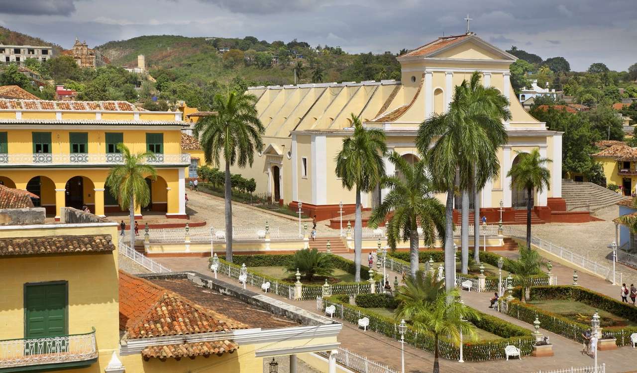 Plaza Mayor w Trinidadzie (Kuba) puzzle ze zdjęcia
