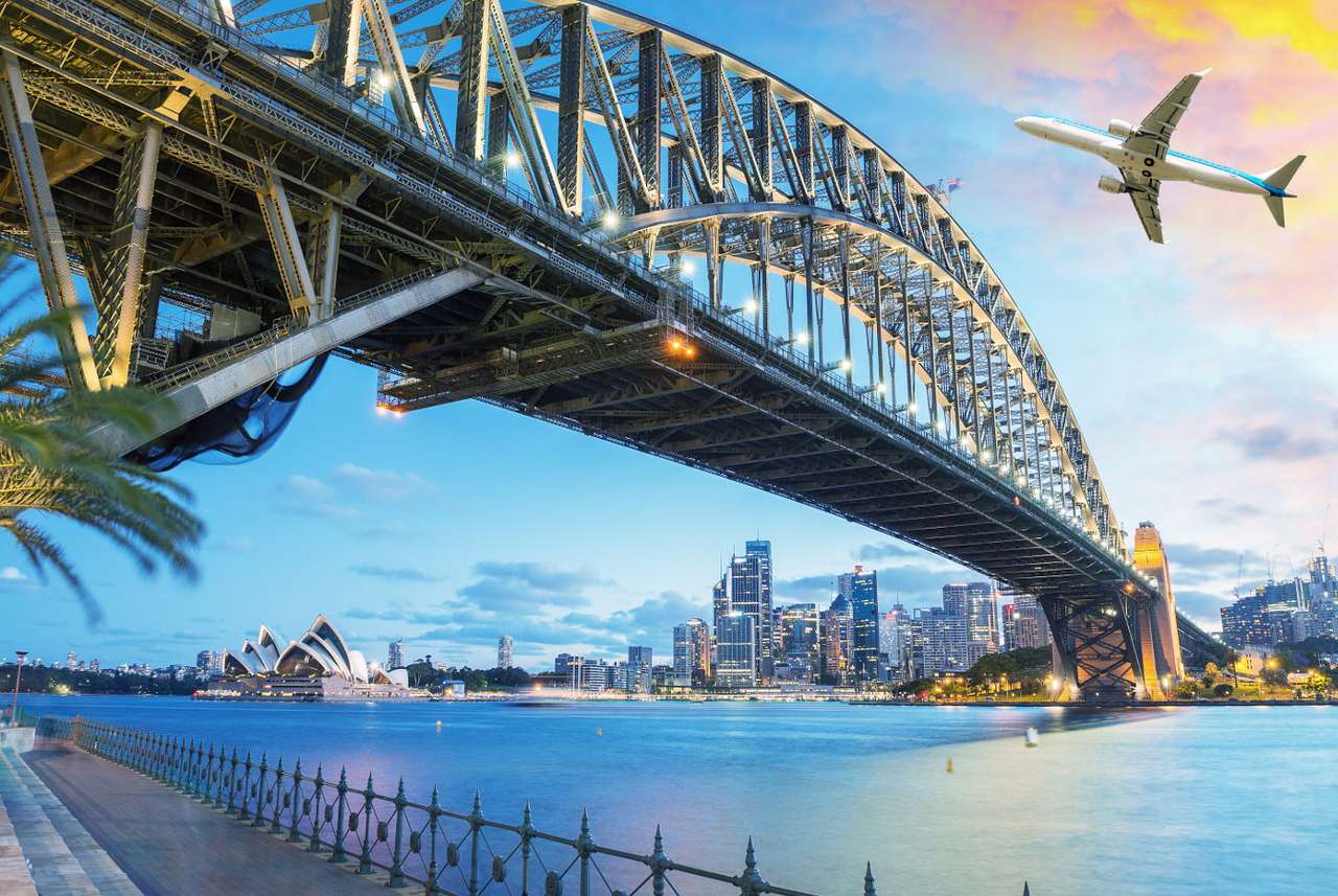 Most Portowy w Sydney (Australia) puzzle online