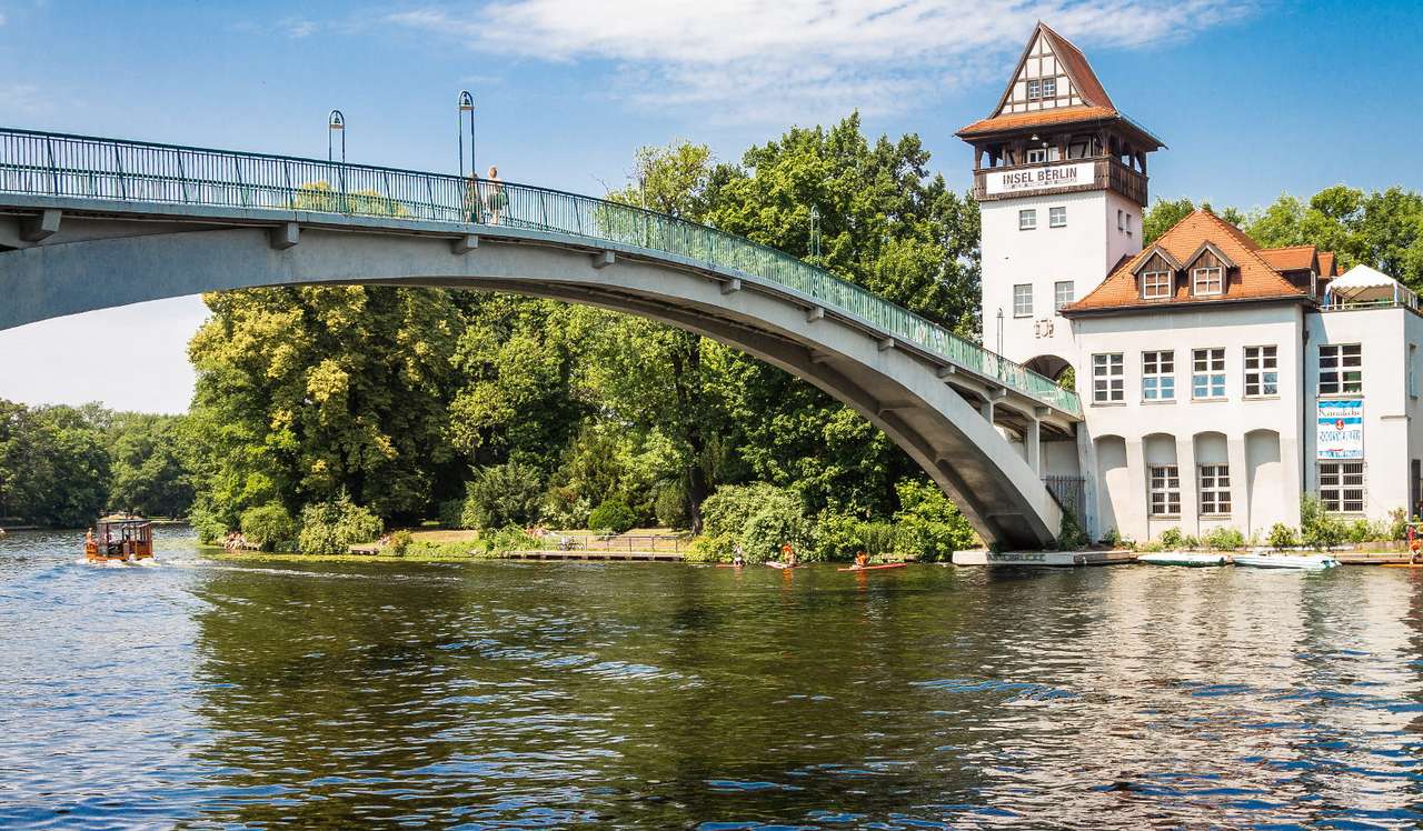 Most na Wyspę Młodzieży (Niemcy) puzzle