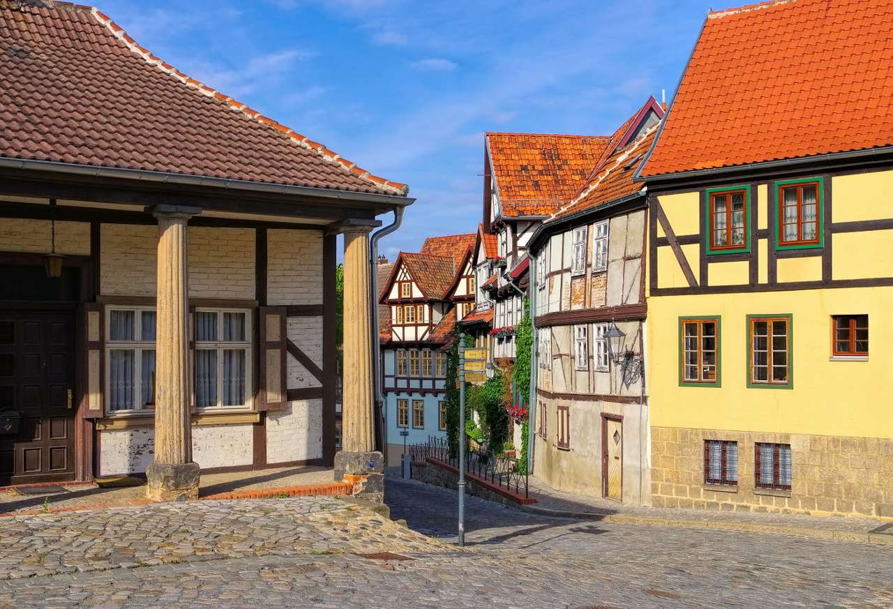 Starówka w Quedlinburgu (Niemcy) puzzle online